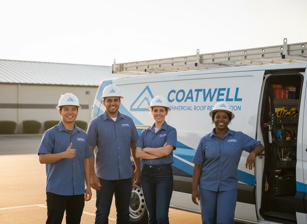 Commercial roof coating company in Jonesburg, MO